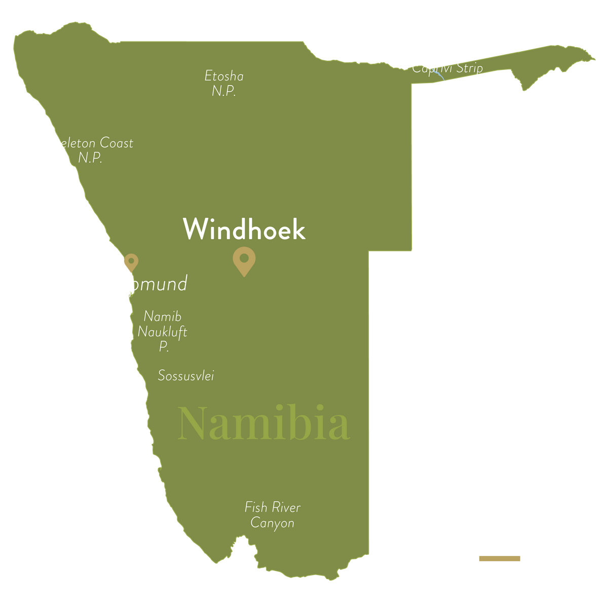 BPA Namibia Map Xl