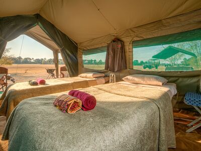 Letaka Safaris Mobiles Zelt