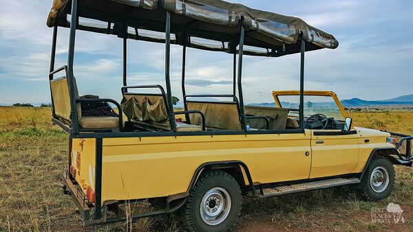 BestPlacesAfrica Uganda Offenes Fahrzeug